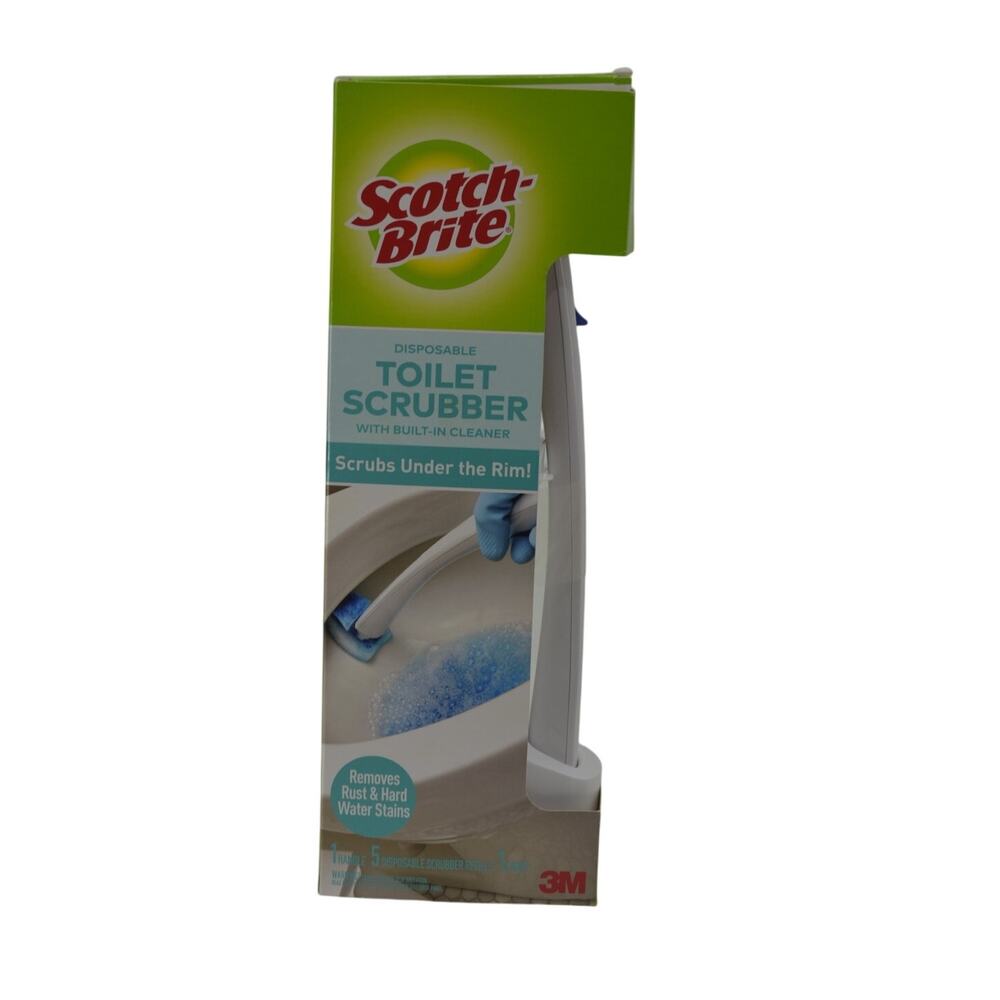 Scotch-Brite Disposable Toilet Scrubber Starter Kit Refills